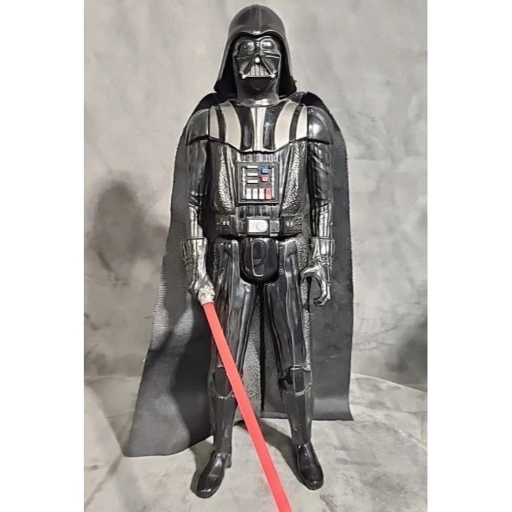 Star Wars DARTH VADER Hasbro 12” Action Figure Black Cape 2013 Sith Lord